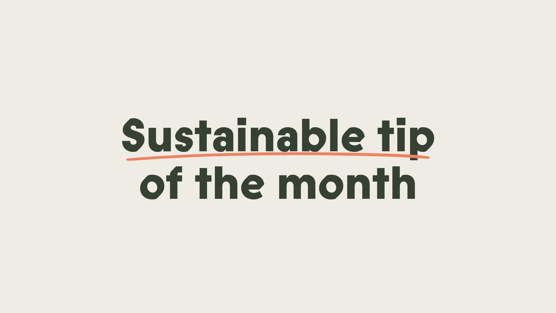 IWAS sustainability tip of the month: save water, choose UPcycled!