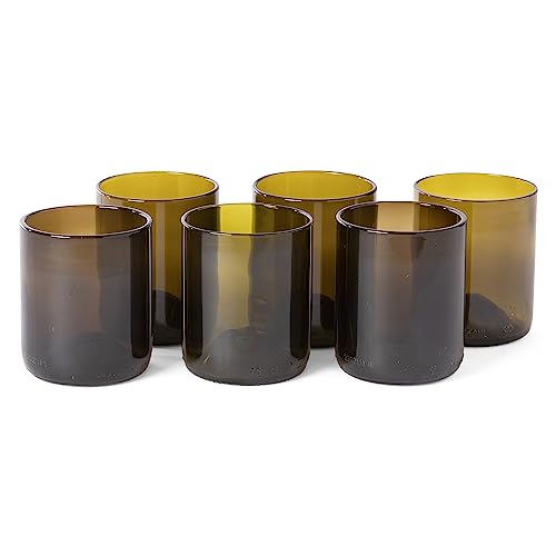 Olive (Set of 6) Drinking Glasses | 250 ML | 8.45 OZ