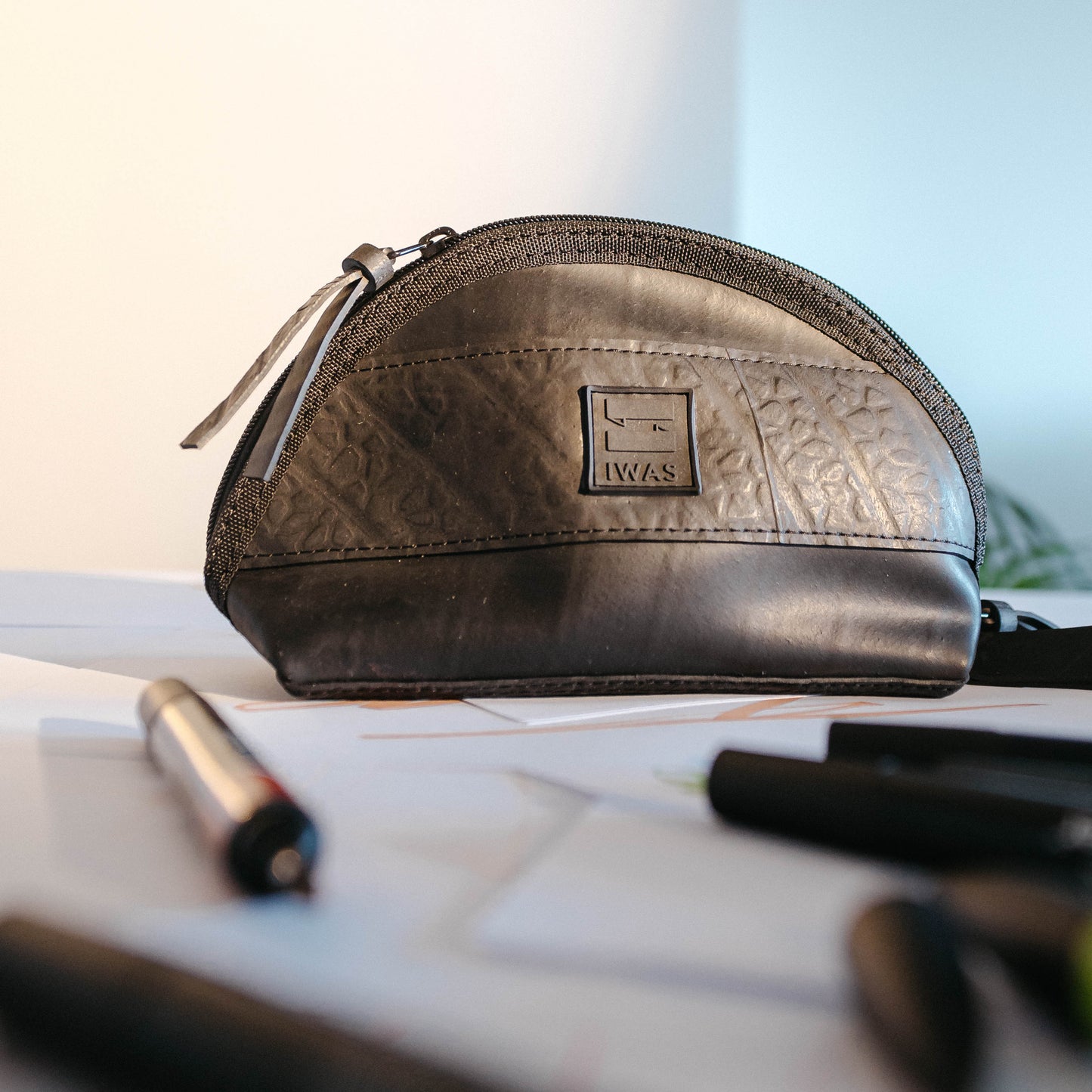 UPcycled "Rubber" Mulfticunctional Pouch - Handmade - Sustainable & Eco-Friendly Accessory