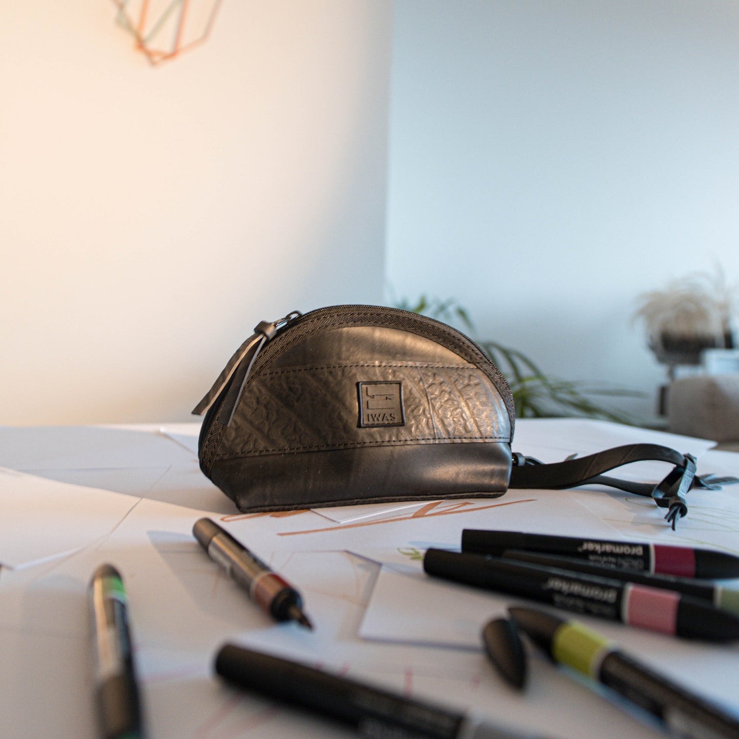 UPcycled "Rubber" Mulfticunctional Pouch - Handmade - Sustainable & Eco-Friendly Accessory