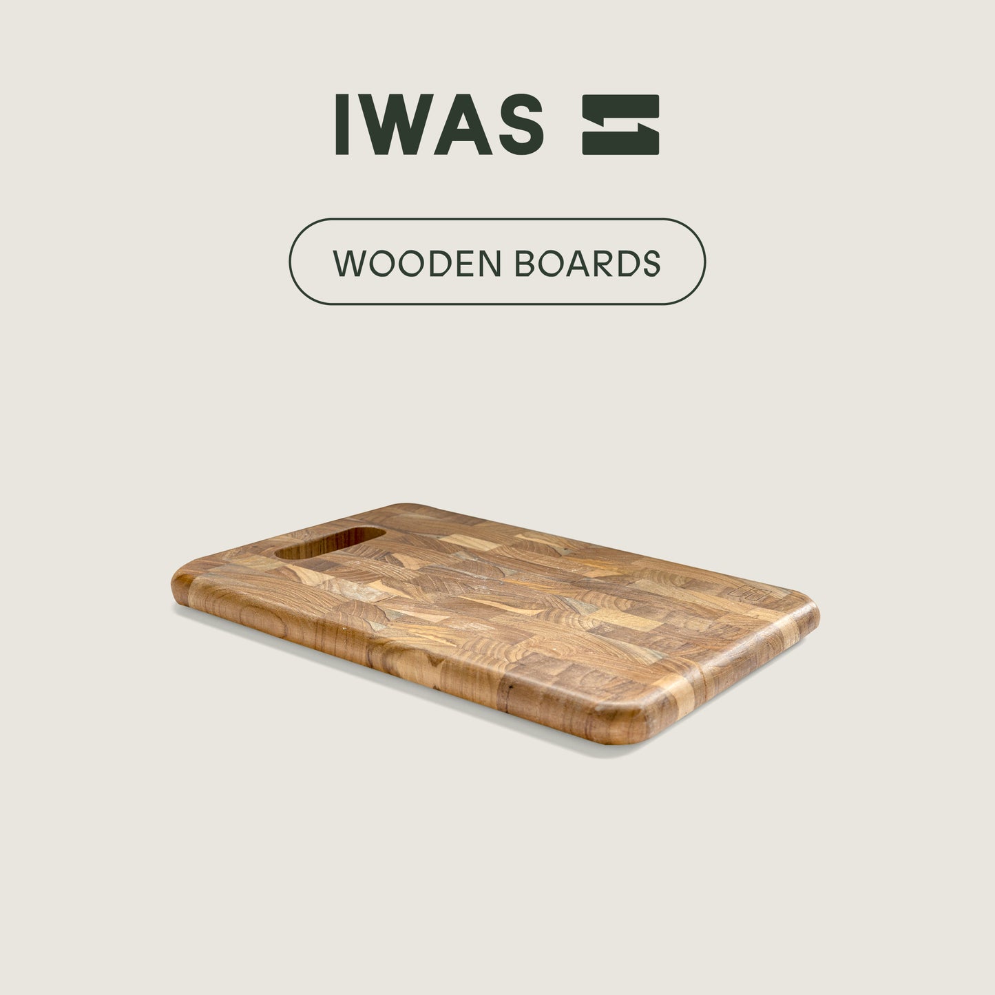 UPcycled "Small" Wooden Board - Sustainable and Eco-Friendly Kitchenware