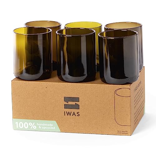 Olive (Set of 6) Drinking Glasses | 250 ML | 8.45 OZ