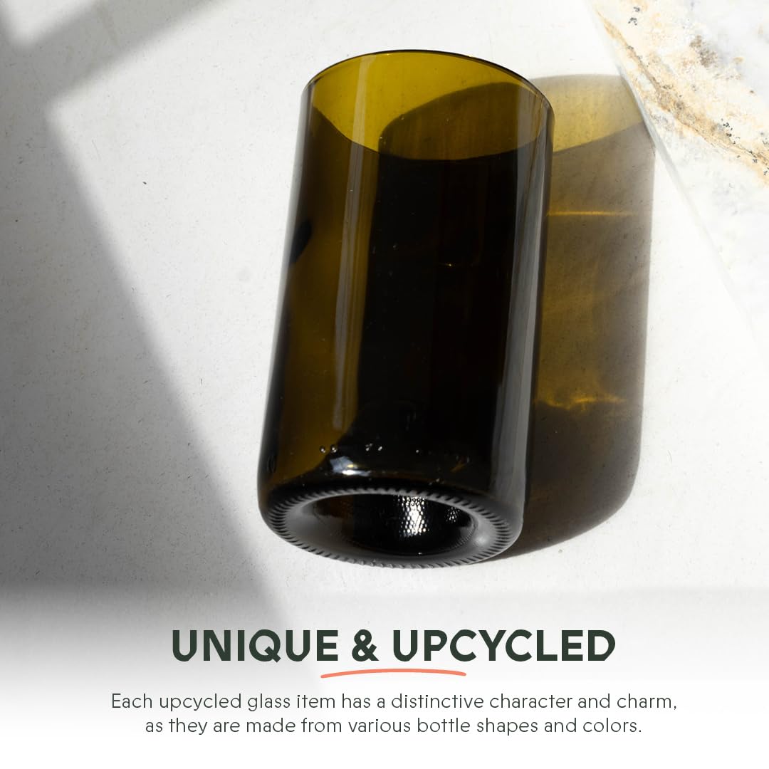 Olive (Set of 6) Drinking Glasses | 400 ML | 13.53 OZ
