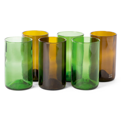 Hoge (set van 6) drinkglazen | 400 ml | 13,53 ons