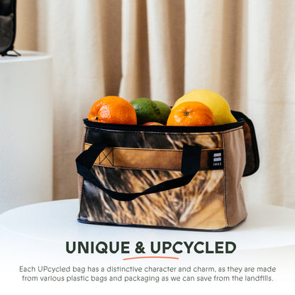 UPcycled "Billboard" Large Cooler Bag - Handmade - Sustainable & Eco-Friendly Accessory