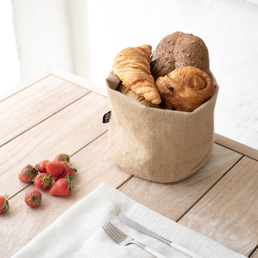 UPcycled Bread Basket - Handmade - Sustainable & Eco-Friendly Kitchen Storage