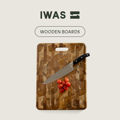 UPcycled "Large" Wooden Board - Sustainable and Eco-Friendly Kitchenware